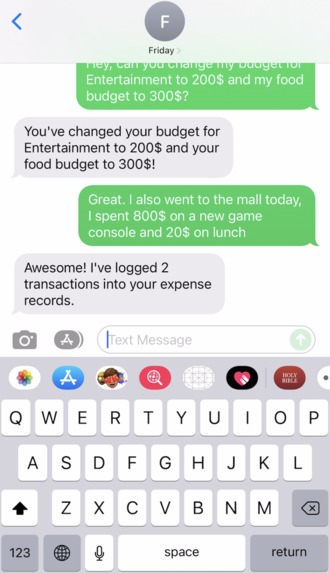Friday – screenshot 2