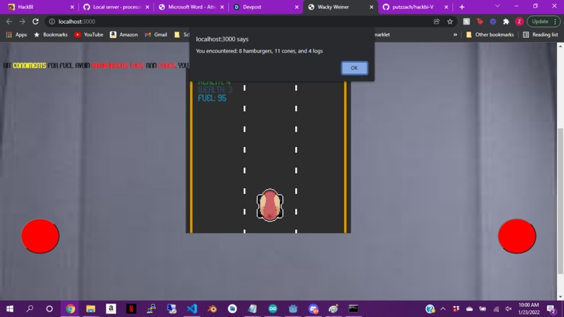 Wacky Weiner – screenshot 1