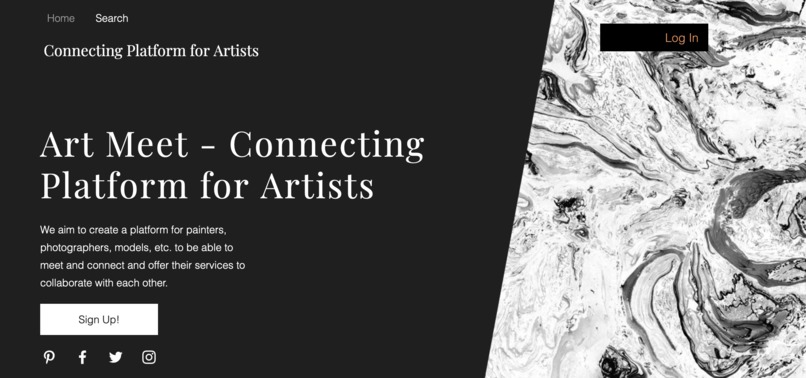 Artmeet – screenshot 2