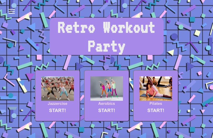 Retro Workout Party – screenshot 1