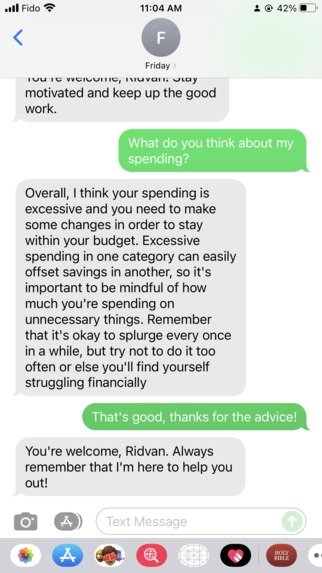 Friday – screenshot 3