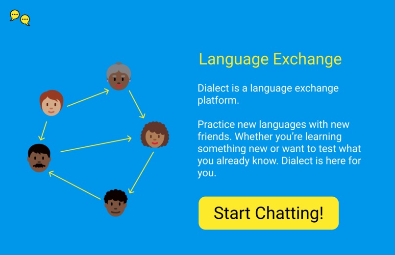 Dialect_Language Exchange – screenshot 1
