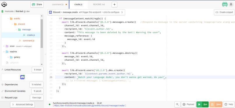 SafeSpace-Discord Bot – screenshot 4