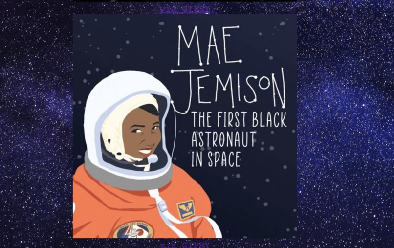 Women in Space, a tribute website – screenshot 4
