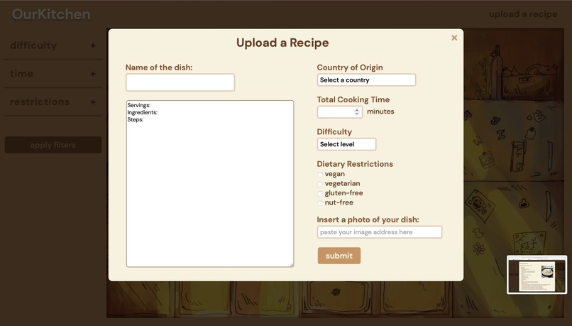 Our Kitchen – screenshot 3