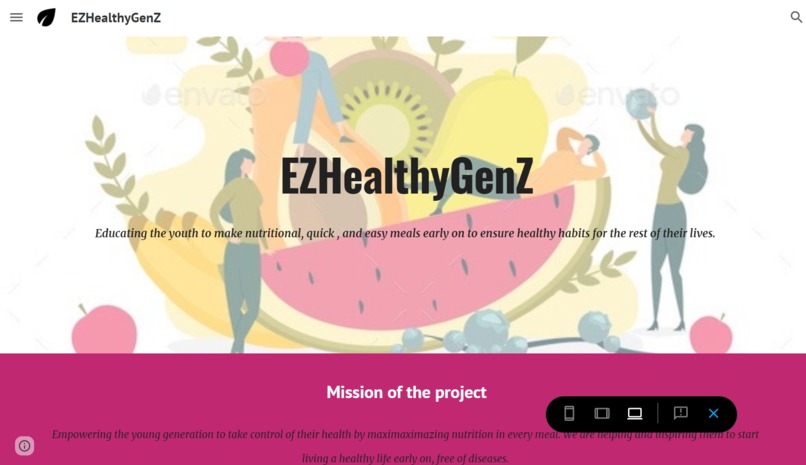 EZHealthyGenZ – screenshot 3