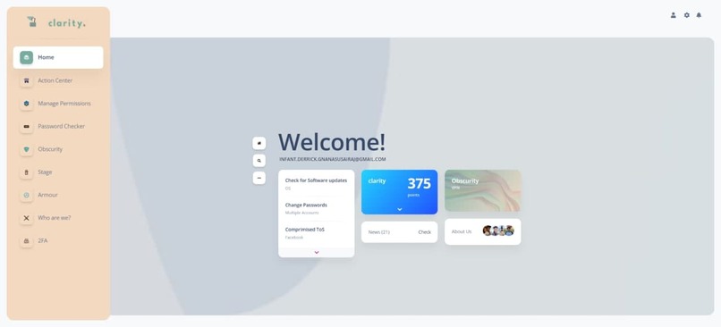 clarity.  – screenshot 1