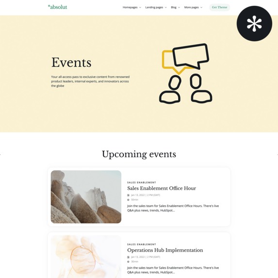 Absolut HubSpot Theme – screenshot 11