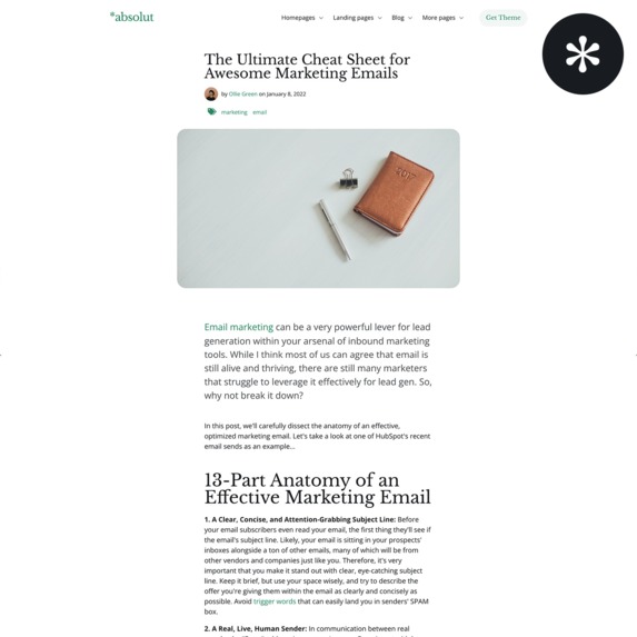 Absolut HubSpot Theme – screenshot 15