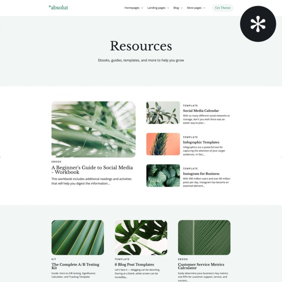 Absolut HubSpot Theme – screenshot 10
