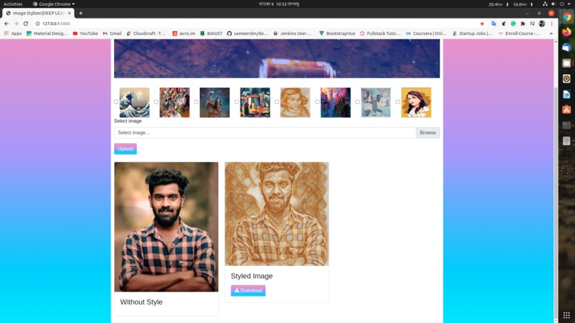 Image Style Changer – screenshot 1