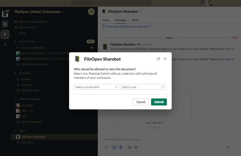 FileOpen Sharebot – screenshot 3