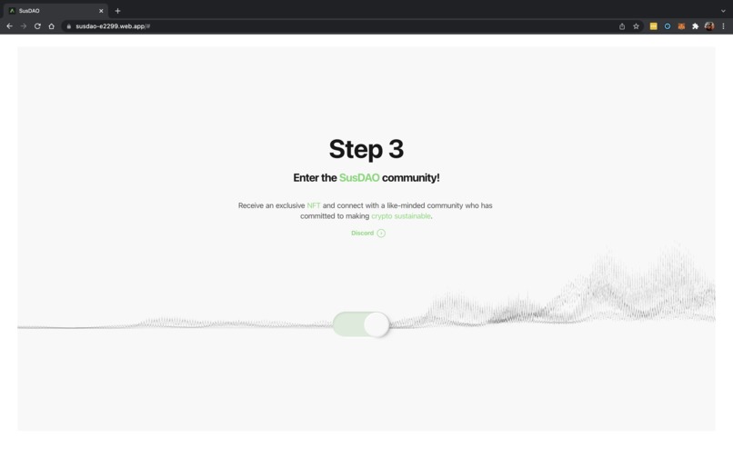SusDAO – screenshot 4