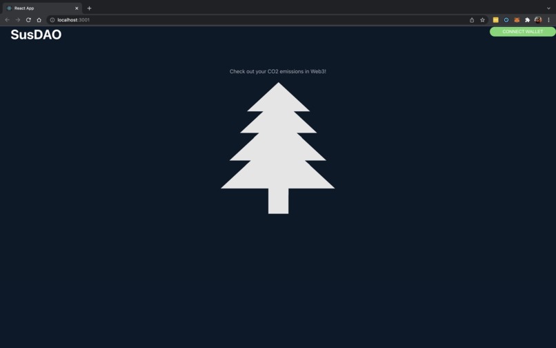 SusDAO – screenshot 5