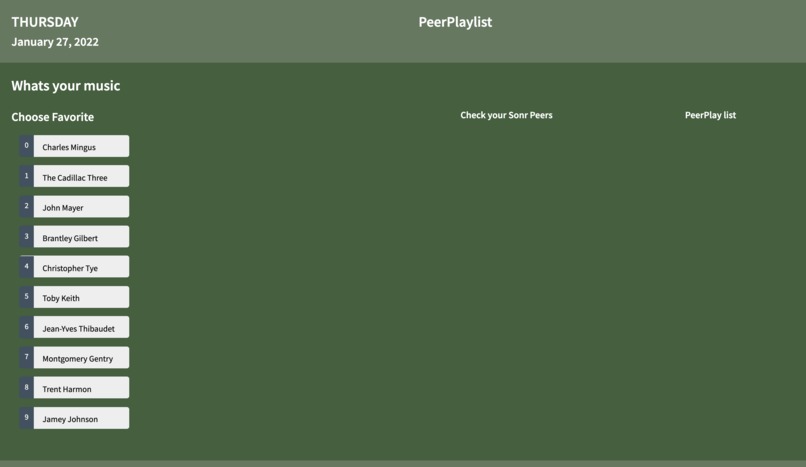 PeerPlayList – screenshot 1