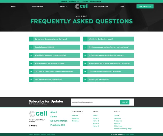 Cell Theme – screenshot 1