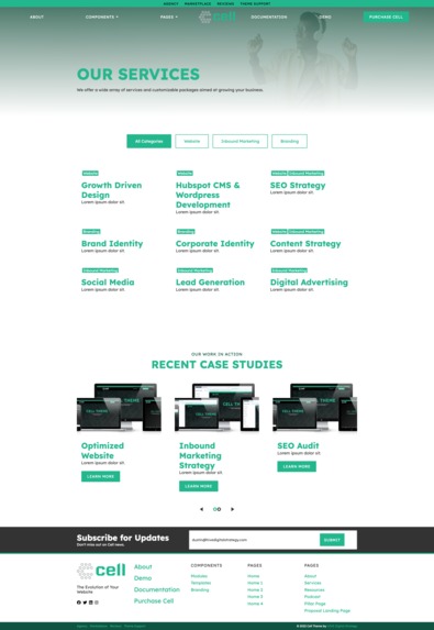 Cell Theme – screenshot 6