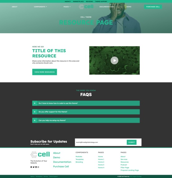 Cell Theme – screenshot 7