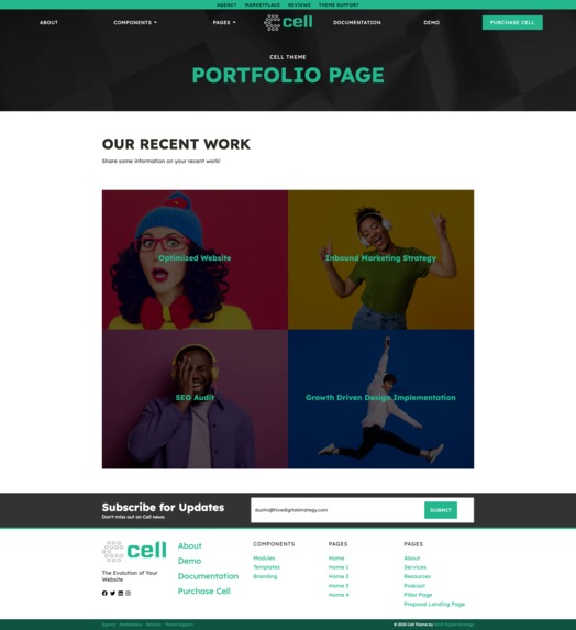 Cell Theme – screenshot 11