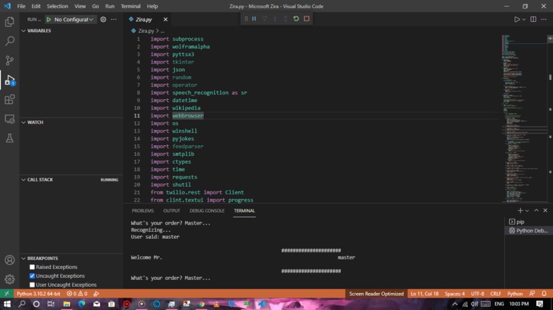 Zira – screenshot 1