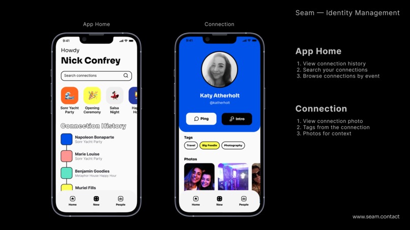 Seam - never forget a name – screenshot 3