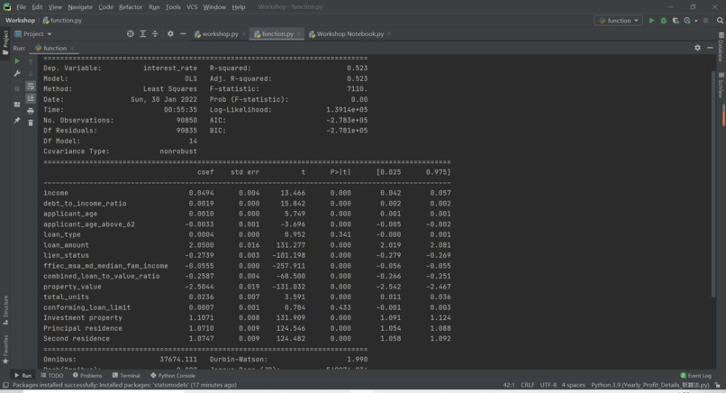 Interest Rate Prediction Model with An Emphasis on Race – screenshot 2