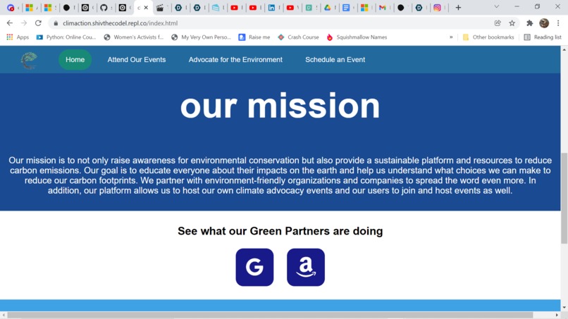 Climaction – screenshot 2