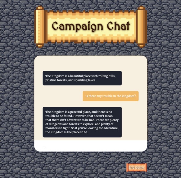 Campaign Chat – screenshot 1