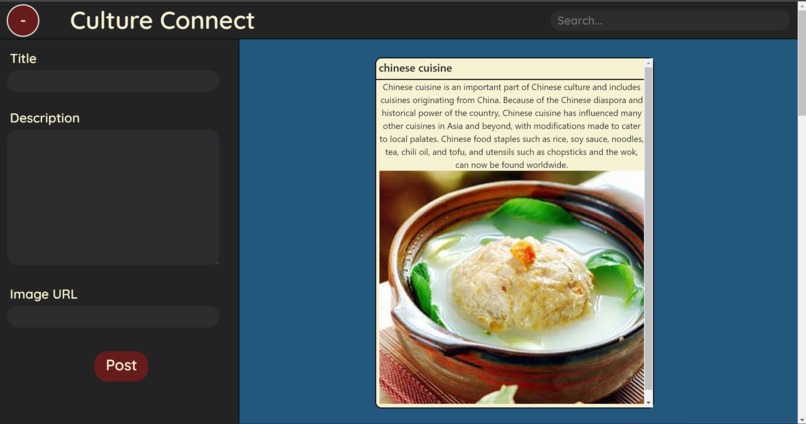 Culture Connect – screenshot 2