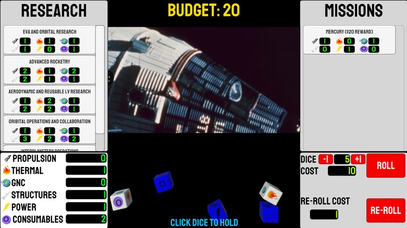 Space Yahtzee – screenshot 1