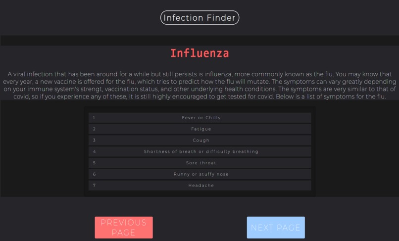 Infection Finder – screenshot 4