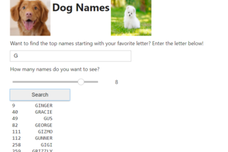 Dog Names