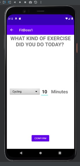 Team 35 - FitBoss – screenshot 3