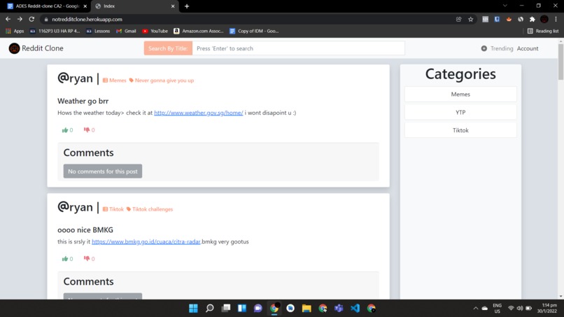 ADES project Team 1 – screenshot 6