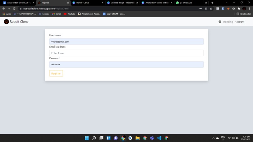 ADES project Team 1 – screenshot 8