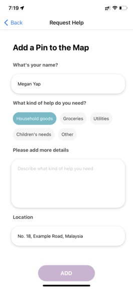 CareMap – screenshot 1