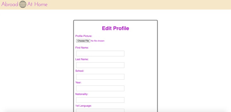#30 Sí Plus Plus: Abroad at Home, Hoya Hackathon 2022 – screenshot 5