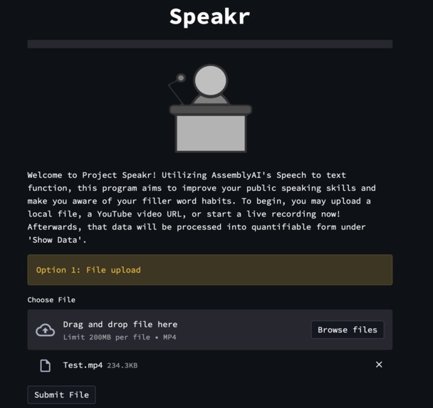 Speakr – screenshot 1
