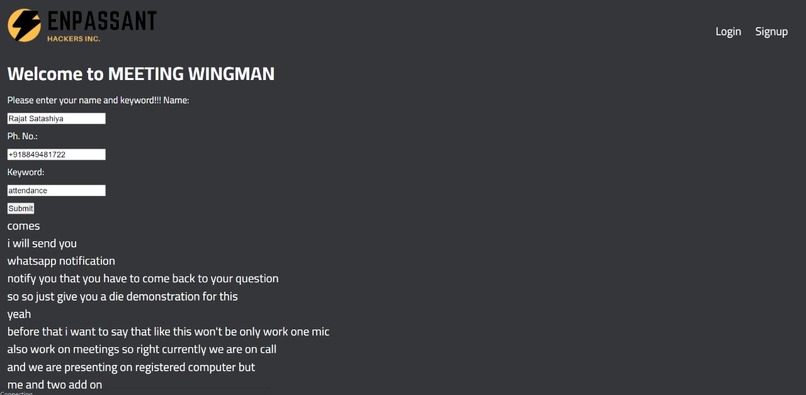 #47 Meeting Wingman – screenshot 2
