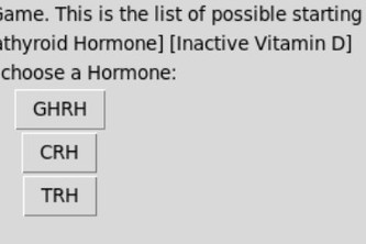 Hormone Adventure Game