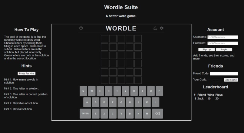 Wordle Suite – screenshot 1