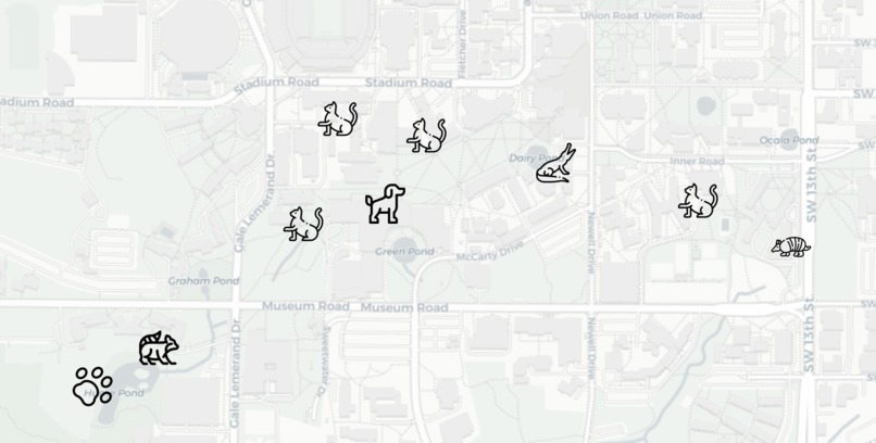 UF C.A.T Tracker - Campus Animal Tracker – screenshot 2
