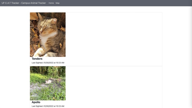 UF C.A.T Tracker - Campus Animal Tracker – screenshot 4