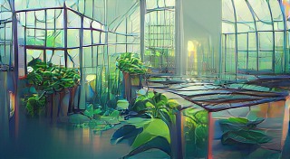 AI-Generated Greenhouse Art – screenshot 5