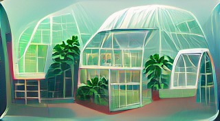 AI-Generated Greenhouse Art – screenshot 2