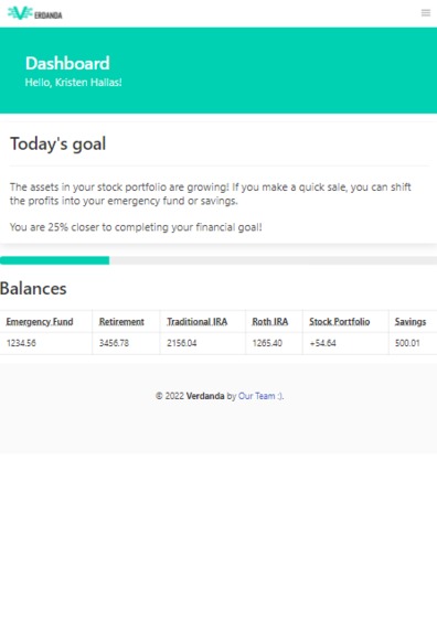 Verdanda - Web App – screenshot 4