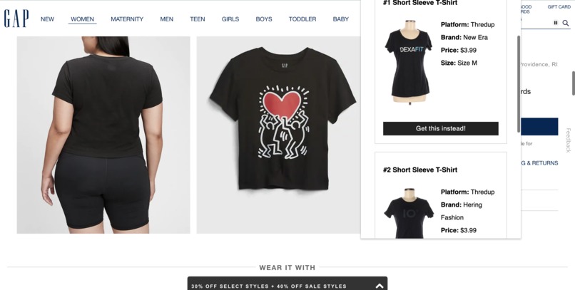 Thrift Switch: Green Up Your Style – screenshot 3