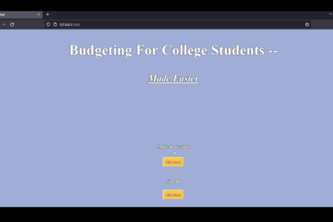 Collegiate Financial Planner