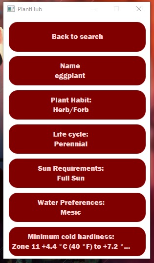 PlantHub – screenshot 2