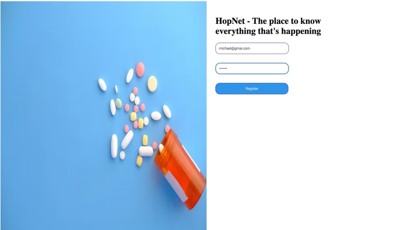 HopNet – screenshot 1